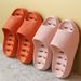 Non-slip, Water-resistant Hotel Bathroom Shower Slippers For Women, Couple's Slippers, Home Use Pair Of Non-slip Slippers_vogvips.com