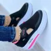 Red Sneakers Women Woman Tennis Canvas Shoe Female Casual Ladies Sport Platform Sneaker Hollow Out Shoes_vogvips.com
