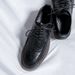 Euro Step 2025 Large Brogue Carved Korean Style Men's Round Toe British Black Leather Shoes 25837-R_vogvips.com