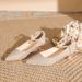 Luxury Pearl Bridal Heels - Hand-Sewn Crystal Ankle Wrap Pumps (Silver/Rose Gold, Non-Slip Sole For Wedding Party)_vogvips.com