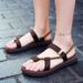 Flat Sandals For Women Summer Fashion Outerwear Large Size Ladies Slippers Beach Sandals For Students_vogvips.com