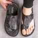 Men's Summer Soft Bottom Anti-Slip Comfortable Beach Shoes Slippers Breathable Sandals For Casual Outdoor Activities6190_vogvips.com