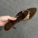 2025 New High-End European And American Style Rivet Toe Post Sandals Suede High Heel Slippers For Women Summer Outdoor_vogvips.com
