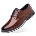 Mildon 9901 cross-border men's leather shoes men's large size 38-48 work Fashion OPP bag packaging without shoe box_vogvips.com