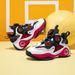Kids' shoes leather boys basketball shoes autumn children's sports shoes friction sound button shoes_vogvips.com