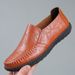 2025 New Casual Leather Breathable Spring And Autumn Slip-On Lazy Shoes Summer Loafers For Men_vogvips.com