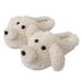 2021 Autumn Winter Cute Cartoon Cotton For Men And Women Indoor Warm Teddy Dog Slippers Full Coverage Thick Sole_vogvips.com