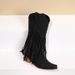 Women's Shoes Tassel Boots Retro Western Cowboy Boots 34 43 Size Retro Women's Shoes Can Be Sent On Behalf Of_vogvips.com