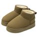 Thick-Soled Snow Boots Women, Winter Outdoor Wear 2025 New Style, Fleece-Lined, Thickened, Waterproof, Windproof,_vogvips.com