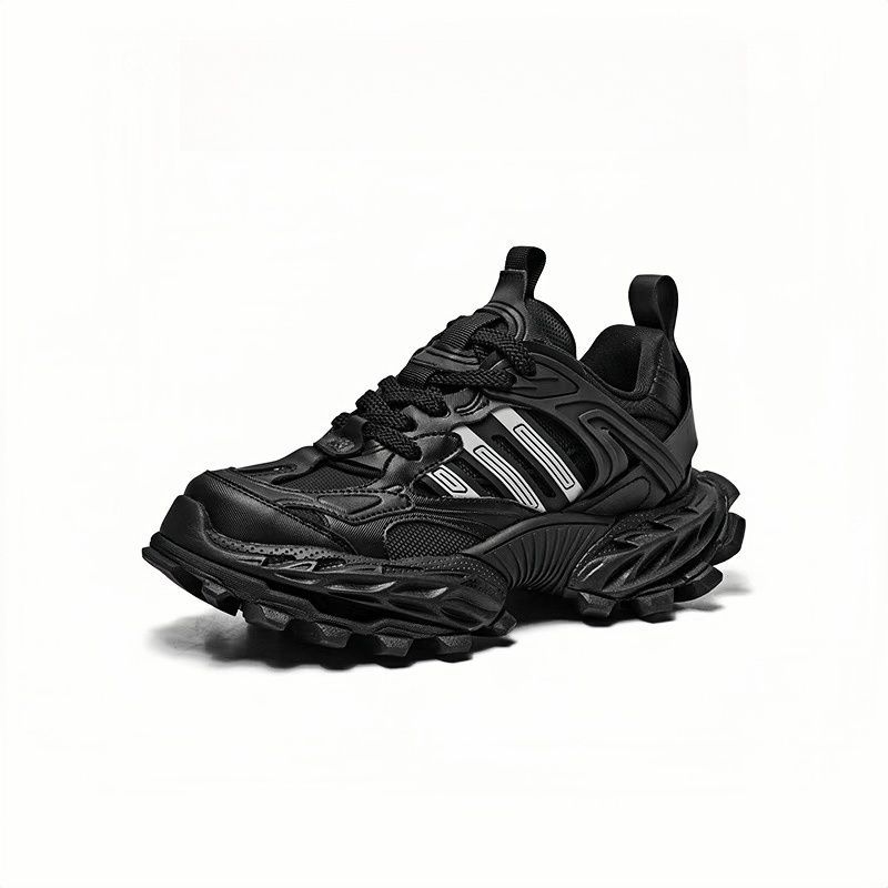 2025 Fatten And Increase 46 Men's Thick Soles Increase The Height Of Mesh Soft Soles Sports And Leisure Popular Dad Shoes_vogvips.com