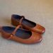 Lancui~ Brown Simple Flat Mary Jane Shoes For Women French Style One Strap Shallow Mouth Versatile Ballet Flats_vogvips.com