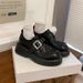 Women's Shoes Classic Round-Toe Loafers With Thick Sole - Slip-On British Style Casual Shoes In Black & Brown (Sizes 34-40)_vogvips.com