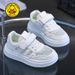 Children's Sneakers 2026 Spring Summer New Boys' Casual Campus Sports Performance White Shoes For Older Boys And Girls_vogvips.com