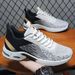 Spring New Large Size Men's Sneakers Mesh Breathable Sports Fashion Casual Running Shoes_vogvips.com