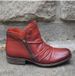 HOTONG Autumn And Winter New Round Toe Thick Heel Double Side Zipper Short Martin Women Boots_vogvips.com