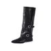 Women's Shoes Wedge Heel Women's Boots High Heel Cuffed Long Boots Aura Style High Boots_vogvips.com