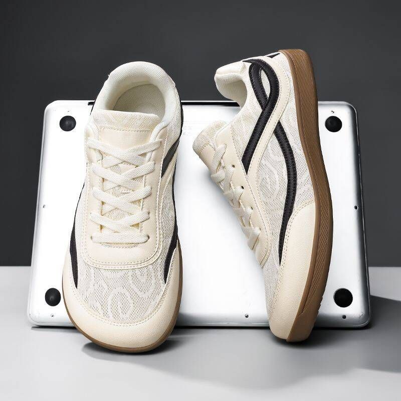 Large Size Wide-fit Men's Summer Mesh Breathable Rubber Sole German Training Shoes, Unisex Casual Sports Wide-toe_vogvips.com