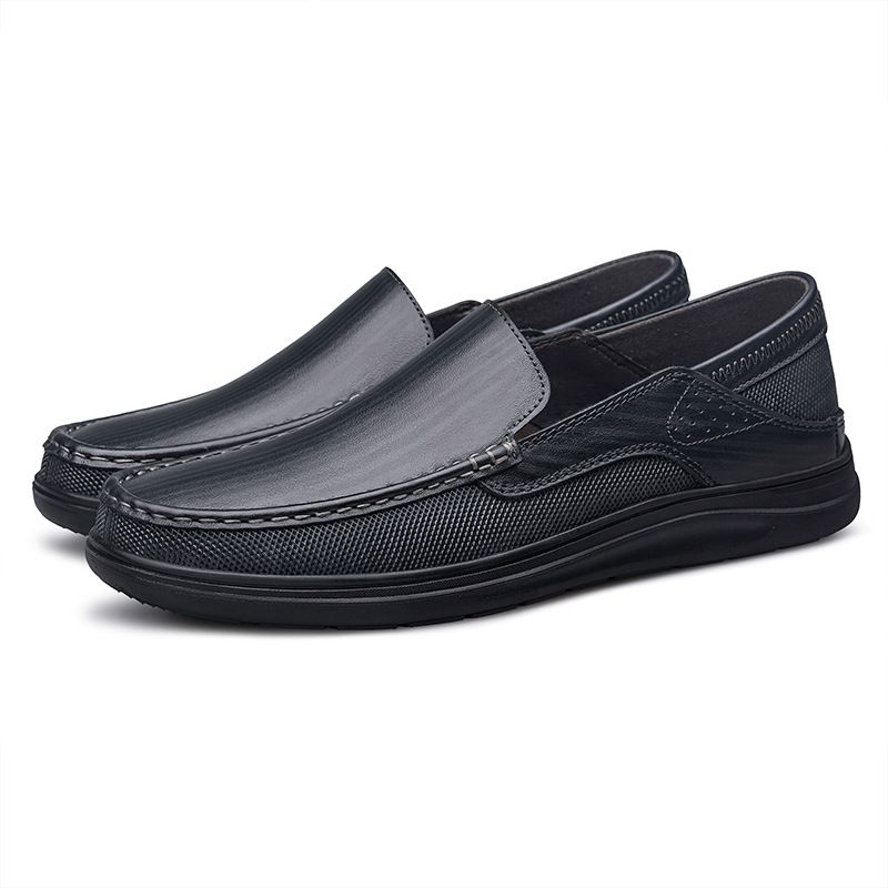 Men's Shoes, Casual Leather Shoes, Men's Beanie Shoes, Overshoes, Driving Shoes, Large Size_vogvips.com