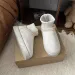 Designer Shoes 2025 Winter New Fashionable Tube Snow With Velvet Cotton Shoes Socks Short Boots For Woman_vogvips.com