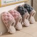 Unisex Shoes Cotton Slippers Female Home Lovers Indoor Home Non-slip Warm Fluffy Mop Male_vogvips.com