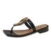 2025 New Square Open Flip Flops For Women Summer Outdoor Fashion Versatile Clip Toe Casual Metal Buckle Niche Slippers_vogvips.com