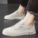 2026 New Spring Slip-on Casual Shoes Men's Shoes Real Super Leather Mesh Soft Sole Lightweight Sports Sneakers Youth Shoes_vogvips.com