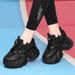 New Spring And Autumn Leisure Thick Soles All Match Women's Inner Elevation Travel Shoes For Women_vogvips.com