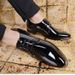 TerraStride Wenzhou Autumn New Leather Large Size 48 Men's Korean Style Trendy Shoes_vogvips.com