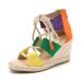 Women's Handmade Jute Rope Wedge Sandals - Bohemian Style Colorful Strappy Platform Shoes (Ethnic Summer Footwear For Women)_vogvips.com
