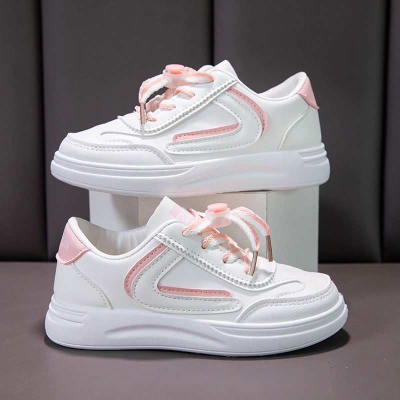 Sports Soft Sole Children's Sneakers Spring And Autumn New Ins Style Little White Versatile Non-Slip Girls' Casual Shoes_vogvips.com