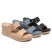 New 2026 European And American Style Women's Cross-border Stitched Mom Shoes, Large Size Sandals, Wedge Slippers 5055-12_vogvips.com