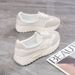Cross-Border Sneakers 2025 Autumn New Dad Breathable German Training Women's Thick-Soled Forrest Gump Casual Shoes_vogvips.com