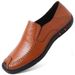 Men's Casual Shoes Doudou Layer Leather Shoes Men's Shoes Casual Shoes_vogvips.com