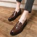 Men's Ladies Formal Patent Leather Comfortable Wedding Evening Footgear_vogvips.com