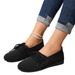 "Breathable Mesh Summer Shoes For Women - Lightweight Slip-Resistant Comfortable Casual Loafers With Hollow-Out Design_vogvips.com
