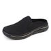 Summer Men Half Slippers Slip On Shoes Women Mesh Breathable Soft Comfortable Loafers Big Size 47 48 Zapatillas Hombre_vogvips.com