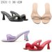 Women's Shoes Summer New Style Women's Sandals, Fashionable Chunky Heel, Sexy Open Toe Rhinestone Slippers, High Heeled Sandals_vogvips.com