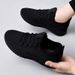 Women's Breathable Non-slip Platform Fashion New Casual Korean Running Black Sneakers Shoes For Women 2024 Autumn_vogvips.com