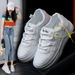 Little White Thick Soled Children's New Spring And Autumn Versatile Student Women's Shoes, Campus Style Casual_vogvips.com