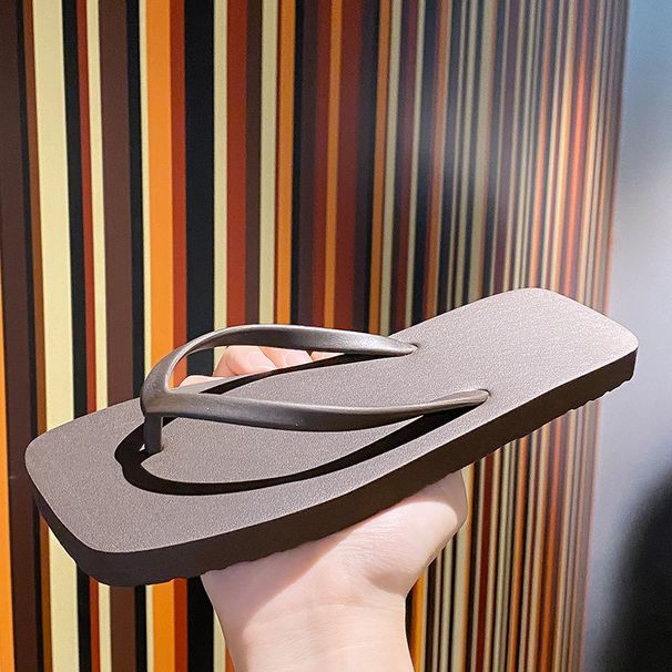 Crestar Women's Flatform Sandals Summer Comfortable Non-slip Bathroom EVA Home Slippers Fashion Soft Beach Flip Flops Slippers_vogvips.com