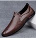 Walking Pattern Casual Leather Shoes Non-slip And Wear-resistant Work Men's Shoes_vogvips.com