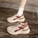 Fashionable Soft Forrest Gump Shoes For Women, Autumn And Winter New Versatile Color Blocked Sports Height_vogvips.com