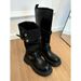 Cowhide Version~ Two Wear Thick-soled Heightening Boots, Genuine Leather Maillard Boots, Women's Autumn And Winter Retro Tall Knight Boots_vogvips.com