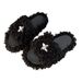 Wool Version~2026 Winter Cross-Strap Plush For Women, Casual Versatile Thick-Soled Warm Slippers_vogvips.com