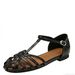 Cross-border Woven Hollow Flat-bottomed Closed-toe Sandals Women, Summer Outdoor Wear, 2026 New Model, Breathable,_vogvips.com