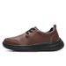 2025 New Leather Upper Elderly Extra Large Men's Casual Shoes, Solid Color, Cross-Border Walking Shoes With Straps, Size_vogvips.com