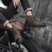 Men's Classic Leather Martin Boots - Rugged Outdoor Style With Soft Lining & Anti-Slip Sole (Black/Brown/Army Green)_vogvips.com