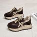2025 Autumn Winter Genuine Leather Thick-Soled Cortez Student Sneakers Internet Celebrity Casual Women's Versatile_vogvips.com