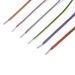 Hollow Flat Color Polyester LACES Fit Canvas Shoes Board Shoes Small White Shoes_vogvips.com