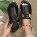 2023 European And American Fashion New Style Large Size Slippers Wholesale Hollow Solid Color Open-toe Sandals For Women_vogvips.com